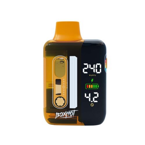 BOXHOT — Peach OG Liquid Diamond Charged Blend AIO Vape (1g)