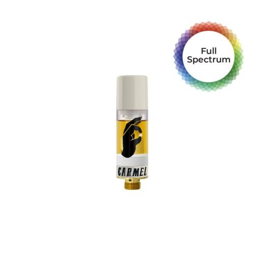 Carmel — Animal Face Live Resin 510 Vape Cartridge (1g)