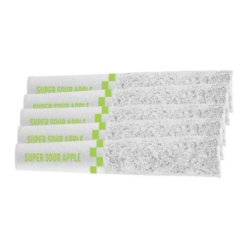 Claybourne — Frosted Flyers Super Sour Apple Infused Pre-rolls (2.5g)