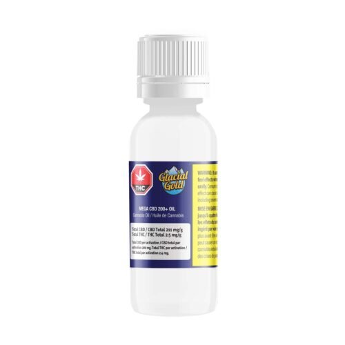 Glacial Gold — Mega CBD 200+ OIL