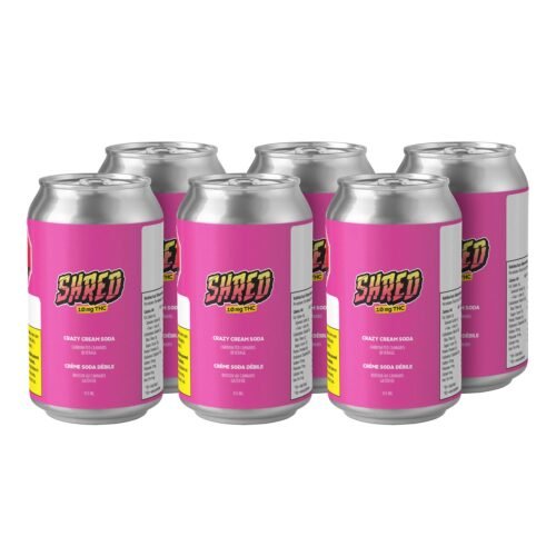 SHRED — Crazy Cream Soda 6-pack