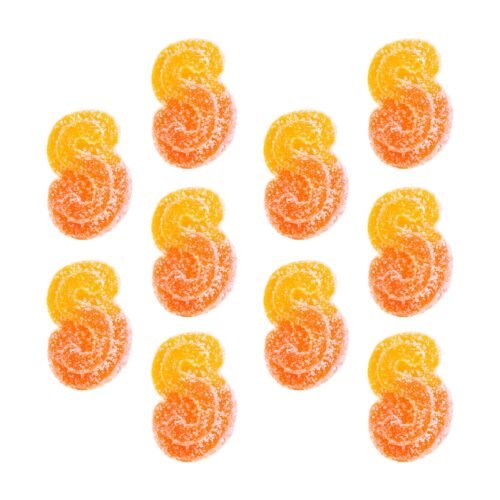 SOURZ by Spinach — Fully Blasted Peach Orange Thc|cbd Gummies Multi (50g)