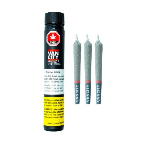 Vancity® Cannabis — Reserve Indica Pre-rolls (1.5g)